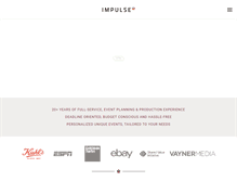 Tablet Screenshot of impulsenyc.com